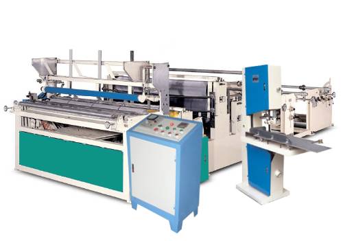 氣動打孔復(fù)卷機